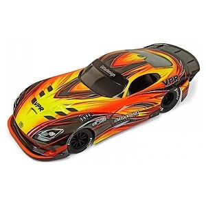 VPR 1/10 No Prep Street Drag racing BDDG-VPR Body (Clear)