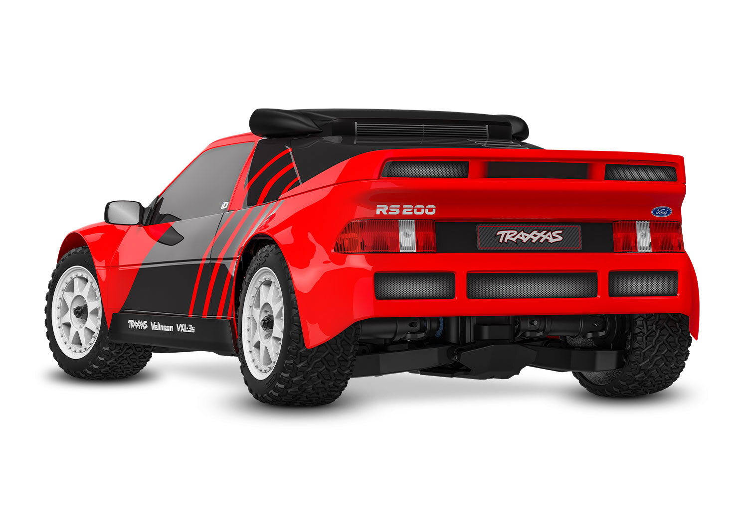 1/16 Mini Rally VXL Ford RS200 Red rear