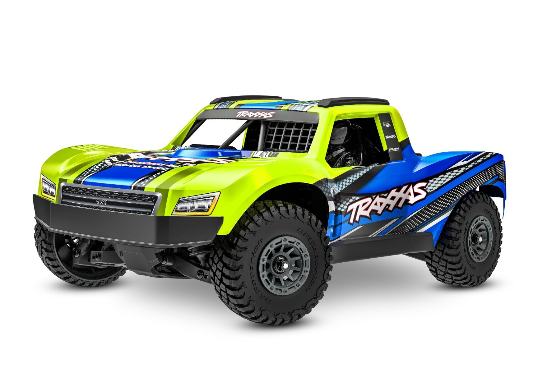 1/16 Traxxas Mini Slash Brushless 4WD RTR Short Course Truck Yellow