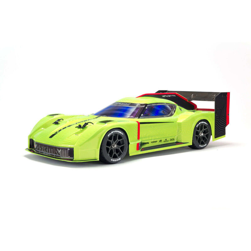 1/8 Vendetta 4X4 3S BLX Brushless All-Road Speed Bash Racer Green - ara4319v3t1_a30_bgluhfos 1/8 Vendetta 4X4 3S BLX Brushless All-Road Speed Bash Racer Green