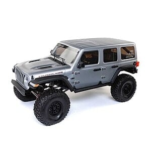 Off-road RC truck with rugged tires and realistic details for RC car enthusiasts.