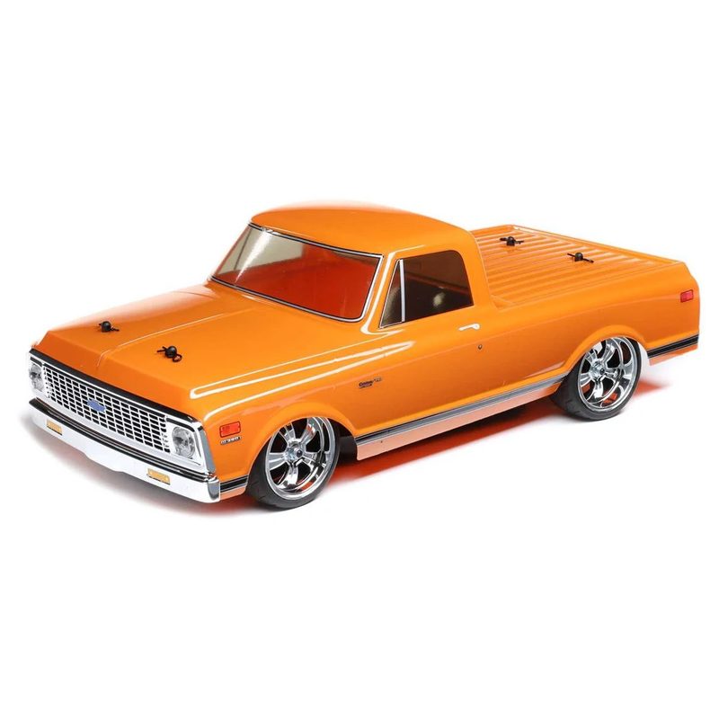 Losi 1972 Chevy C10 Pickup V100 RTR 1/10 Electric 4WD On-Road Car (Orange) w/2.4GHz Radio