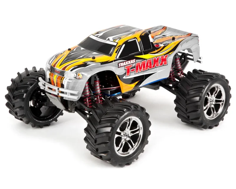1/10 T-Maxx Classic 4WD Nitro-Powered Maxx Monster Truck with TSM White - tra49104-1 1/10 T-Maxx Classic 4WD Nitro-Powered Maxx Monster Truck with TSM White