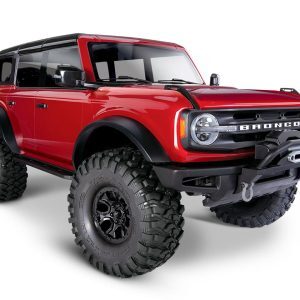 1/10 TRX-4 Trail Crawler Truck w/2021 Ford Bronco Body Red 92076-4-RED