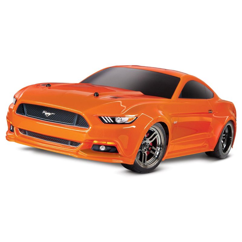 1/10 Ford Mustang GT AWD Supercar Orange 1/10 Ford Mustang GT AWD Supercar Orange