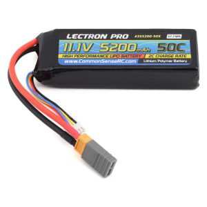 Best Sellers 20 Lectron Pro 11.1V 3S 5200mAh 50C Lipo Battery with XT60 Connector