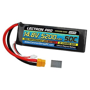 High performance RC lithium polymer battery for RC car hobbyists.