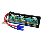 High-performance 22.2V 5200mAh LiPo RC car battery for optimal racing power.