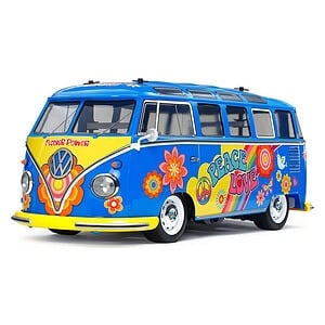 1/10 Tamiya R/C VW Type 2 T1 Flower Power M-05 TAM47453