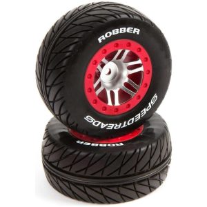 Duratrax SpeedTreads Robber SC Front/Rear Pre-Mounted (2)