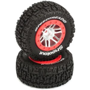Duratrax SpeedTreads Shootout SC Front Pre-Mounted (2)