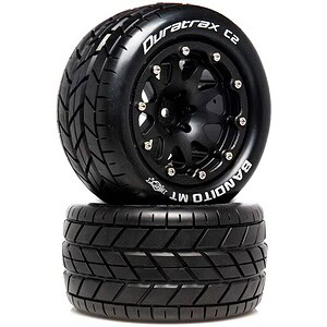 Duratrax Bandito MT Belted 2.8 2WD Pre-Mounted Rear Tires (2)