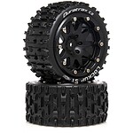 High-traction RC car tires with durable rubber for off-road racing and crawling. Ideal for RC enthusiasts.