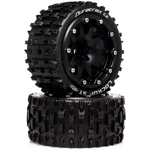 Duratrax Lockup ST Belted 2.8 2WD Pre-Mounted Rear Tires (2)