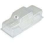 RC Car Body. Clear RC truck body shell for off-road vehicle customization. Compatible with popular electrical RC trucks.