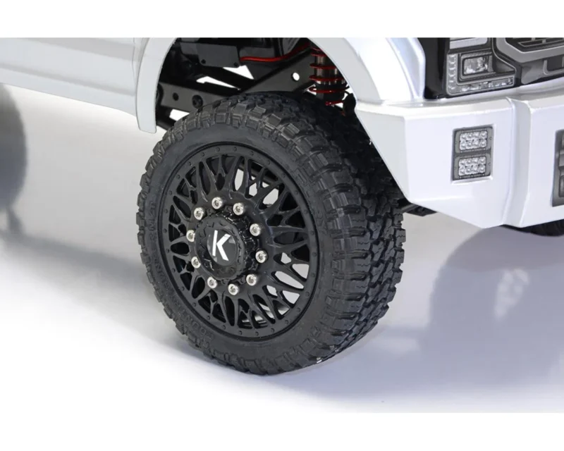 1/10 Redcat Ford F450 SD KG1 Edition Custom Truck Silver Mercury