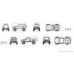 1/10 Cross RC FR4C Demon 4x4 Crawler Kit-Lexan SUV Body Full Meta CZRFR4C - czrfr4c_4 1/10 Cross RC FR4C Demon 4x4 Crawler Kit-Lexan SUV Body Full Meta CZRFR4C