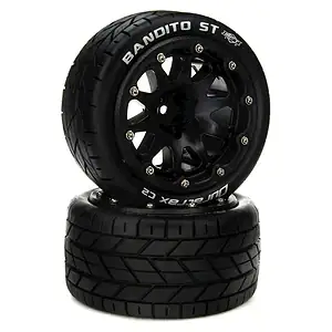 Duratrax Bandito ST Belted 2.8 2WD On-Road Truck Tires - 14mm Hex