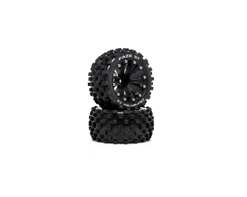 Duratrax Faze ST 2.8 2WD Front/Rear Truck Tires - Black - dtxc5563 Duratrax Faze ST 2.8 2WD Front/Rear Truck Tires - Black