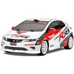 1/10 Tamiya RC Honda Civic Type-R R3 TT01E JAS Motorsport w/ESC Kit TAM58480 - honda-civic-type-r-jas-tt01e-4 RC car Honda Civic Type R remote control vehicle for racing and scale modeling.