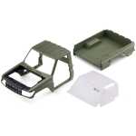 Toyota Land Cruiser LC70 1/10 Crawler Hard Body Kit TRX-4 Matte Green 323mm Wheelbase Pre-Painted