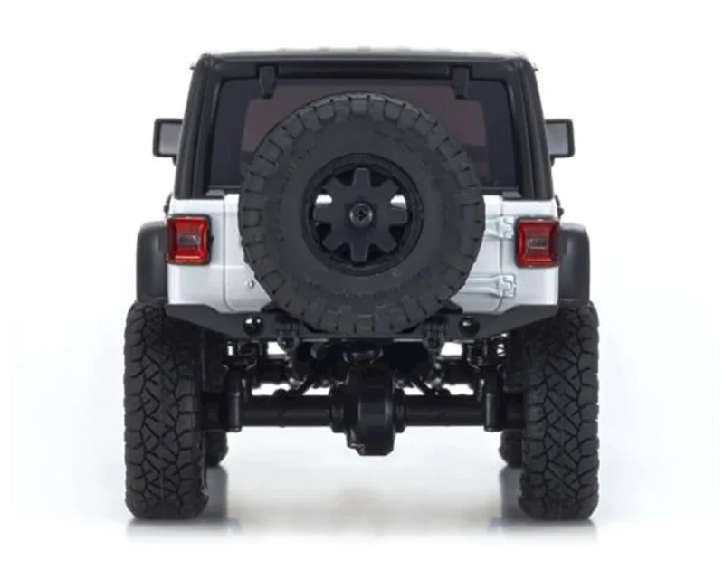 1/24 MX-01 Mini-Z 4X4 Readyset w/Jeep Wrangler Body and 2.4GHz Radio System - White KYO32521W