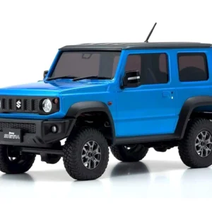 1/24 MX-01 Mini-Z 4X4 Readyset w/Jimny Sierra Body and 2.4GHz Radio System - Blue KYO32523MB