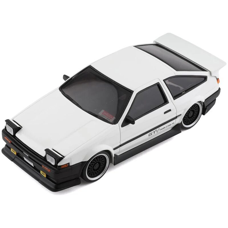 1/28 Kyosho Mini-Z Toyota Sprinter Trueno AE86 Body - White