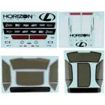 Losi 1969 Chevy Camaro Set : V100 - LOS230081 - Body (Clear) - los230081_2 Losi 1969 Chevy Camaro Set : V100 - LOS230081 - Body (Clear)