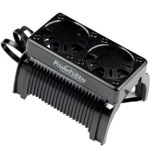 High-performance RC cooling fan for RC cars, powerful cooling system, durable design, RC car accessories, Powerhobby.