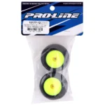 Pro-Line Hole Shot Tires Pre-Mounted on Yellow Mini-T 2.0 Wheels - Front/Rear - pro10177-12_2 Pro-Line Hole Shot Tires Pre-Mounted on Yellow Mini-T 2.0 Wheels - Front/Rear