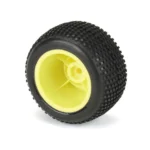 Pro-Line Hole Shot Tires Pre-Mounted on Yellow Mini-T 2.0 Wheels - Front/Rear - pro10177-12_5 Pro-Line Hole Shot Tires Pre-Mounted on Yellow Mini-T 2.0 Wheels - Front/Rear