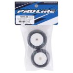 Pro-Line Hole Shot Tires Pre-Mounted on White Mini-T 2.0 Wheels - Front/Rear - pro10177-13_2 Pro-Line Hole Shot Tires Pre-Mounted on White Mini-T 2.0 Wheels - Front/Rear