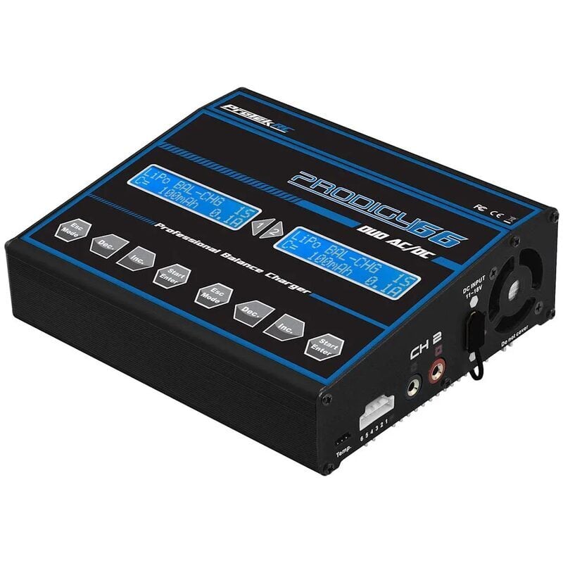 Prodigy 66 Duo AC/DC LiHV/LiPo Battery Balance Charger 6S/6A/50W