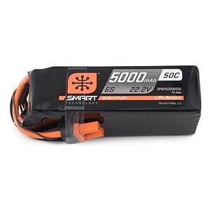 Spektrum 5000mAh 6S 22.2V 50C Smart LiPo Battery IC5