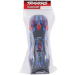 Traxxas Rustler 4X4 VXL Blue with Clipless Mounting Body Pre-Painted