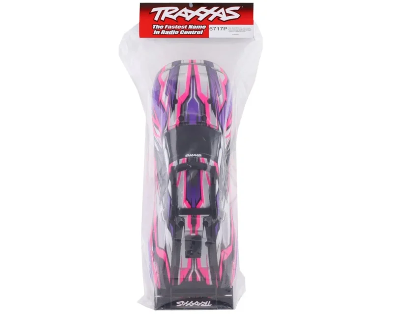 Traxxas Rustler 4X4 VXL Pink with Clipless Mounting Body Pre-Painted