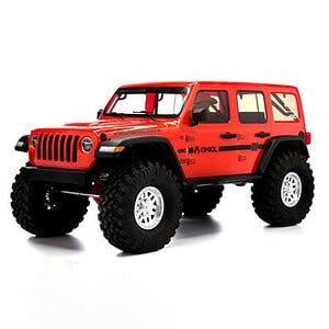 1/10 SCX10 III Jeep JLU Wrangler with Portals RTR Orange AXI03003T2