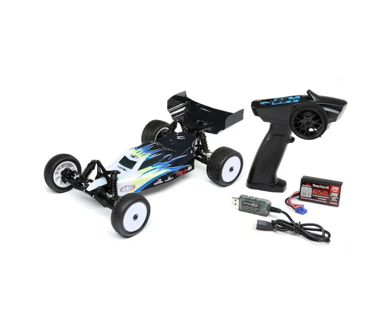 1/16 Mini-B Brushed RTR 2WD Buggy Black/White