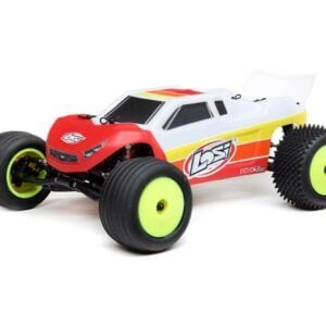 1/18 Losi Mini-T 2.0 RTR 2WD Brushless Stadium Truck Red