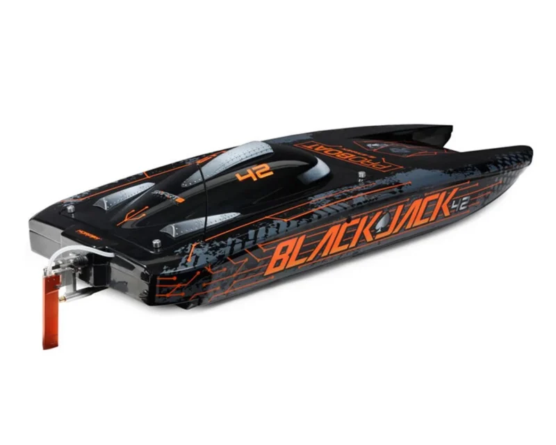 Pro Boat Blackjack 42in 8S Brushless RTR Electric Catamaran Black/Orange
