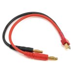 PTK Heavy Duty T-Style Ultra Plug Charge Lead Male to 4mm Banana
