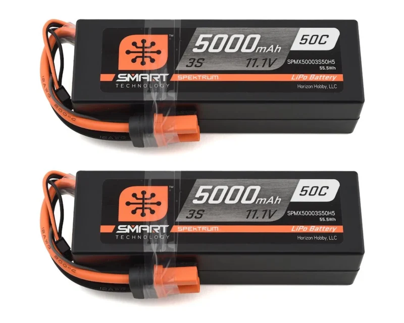 Spektrum Smart PowerStage 6S Bundle with Two 3S Smart LiPo Batteries 5000mAh