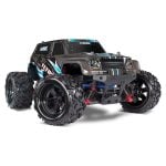 Heavy-duty RC off-road monster truck for racing and hobby enthusiasts.