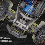 1/10 Maxx WideMaxx Brushless RTR 4WD Monster Truck Orange