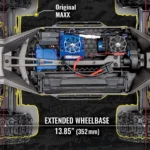 1/10 Maxx WideMaxx Brushless RTR 4WD Monster Truck Orange