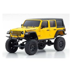 1/24 MINI-Z 4x4 Jeep Wrangler Rubicon Firecracker - Yellow KYO32521Y