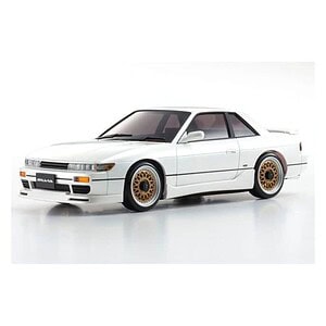 1/28 Kyosho Mini-Z Nissan Silvia w/Aero Kit - Pearl White