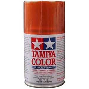 Tamiya Polycarbonate PS-61 Metallic Orange Aerosol Paint 100ml TAM86061