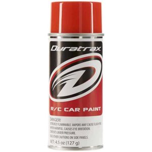 Duratrax Polycarbonate Competition Orange Aerosol Paint 4.5oz DTXR4256